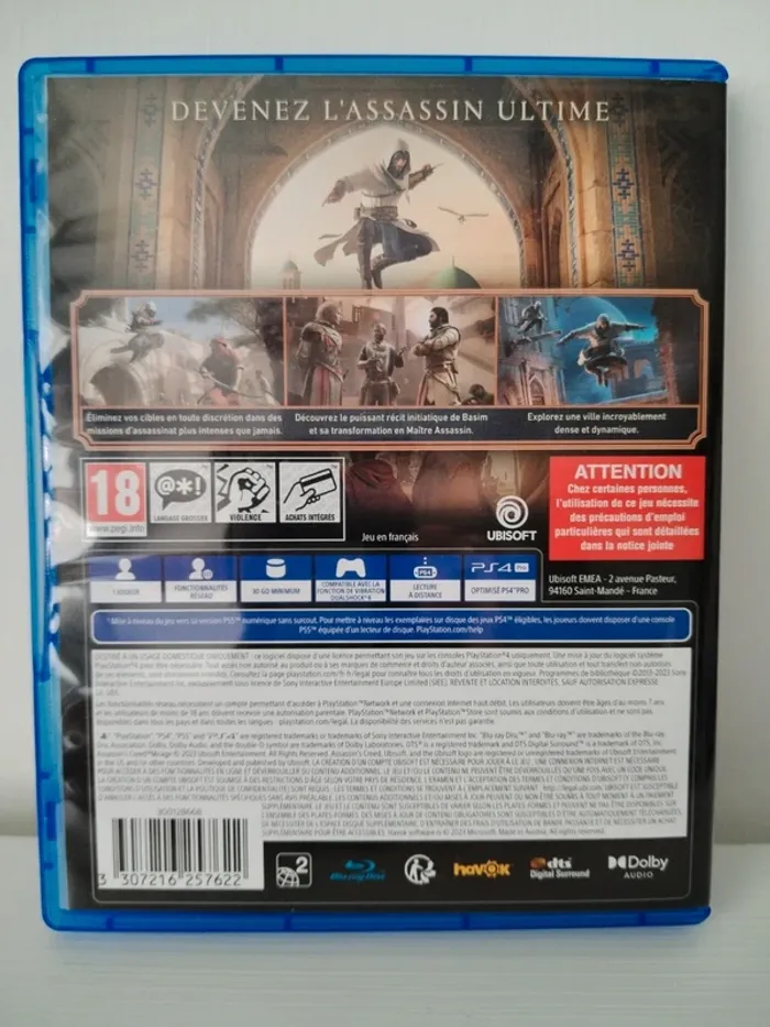Jeu PS4 Assassin's creed Mirage - photo numéro 2