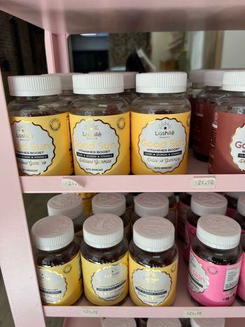 Lashilé beauty gummies DDM dépassée