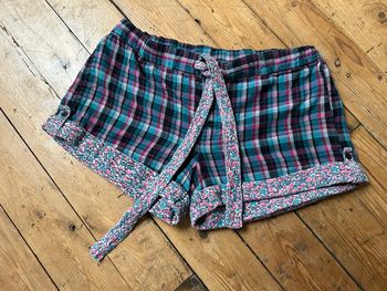 Short doux coton écossais S Undiz 