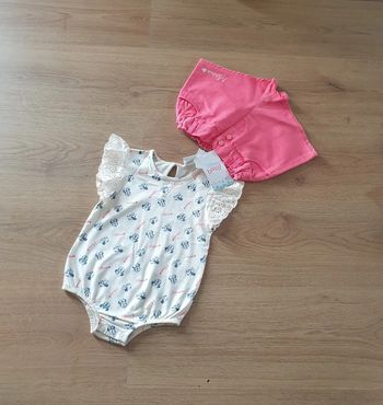 🩷 Bodie short Disney Minnie 18 mois #emyfleury_18moisfille