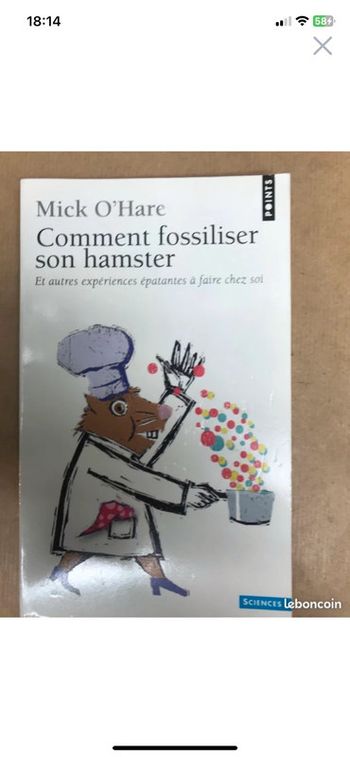 Comment fossiliser son hamster