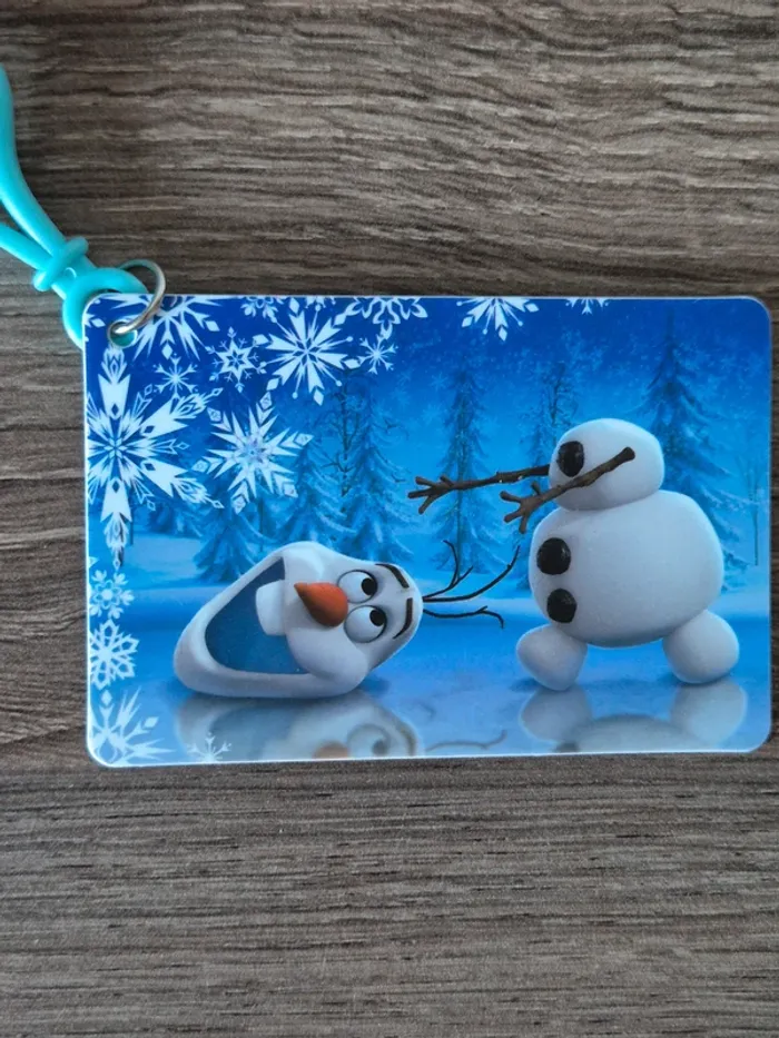 Carte d'identification cartable ou valise Reine des Neiges - photo numéro 2