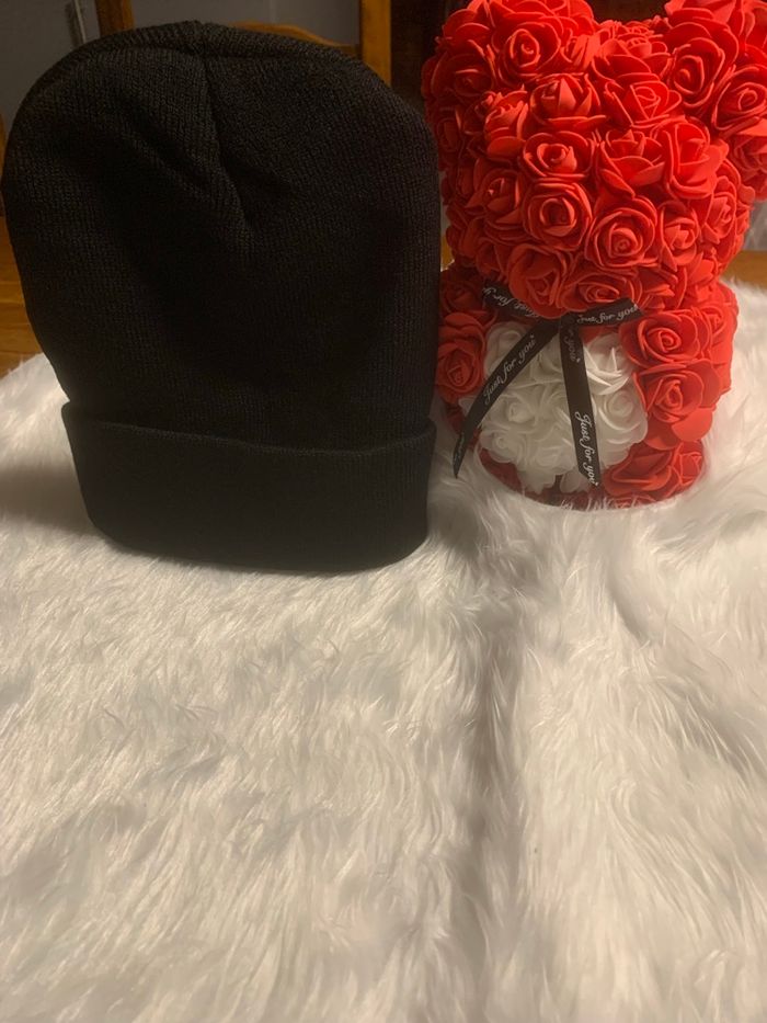 Bonnet enfants stitch noir - photo numéro 3