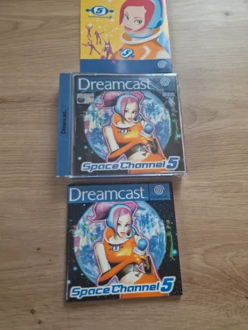 Jeux space channel 5  dreamcast