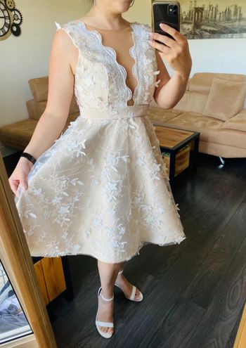 Robe de cérémonie taille L comme neuve