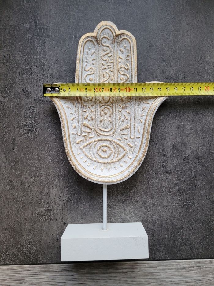 Main de Fatma décorative sur socle - photo numéro 4