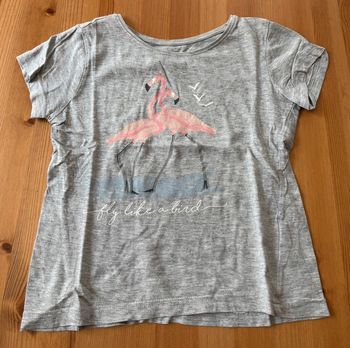 T-shirt gris fille