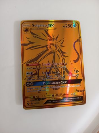 Carte pokémon Solgaleo