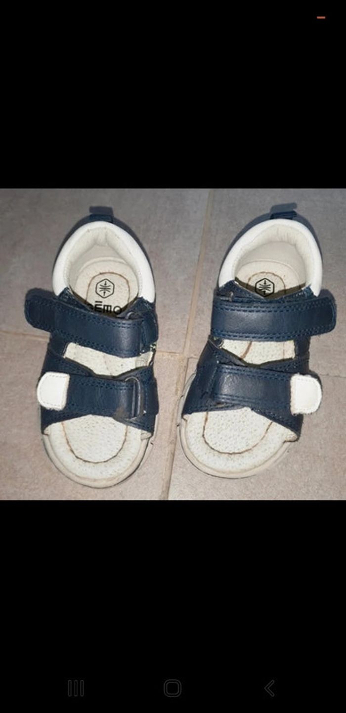 Sandalettes bleu marine Gémo taille 20