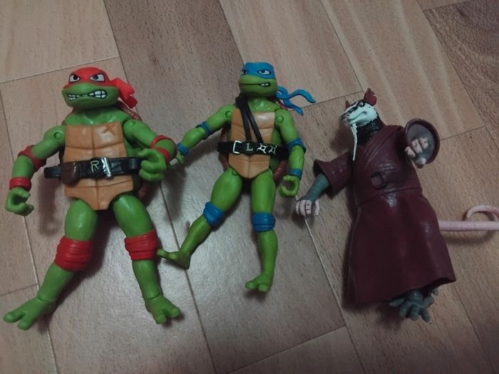 Lot figurine tortue ninja - photo numéro 2