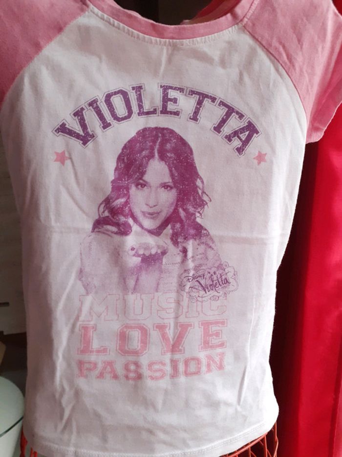 Tee-shirt Disney violetta - photo numéro 2