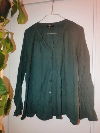 Chemisier vert Caroll