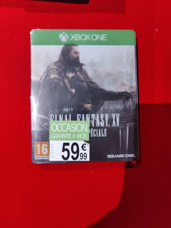 Finale fantasy XV édition spéciale Steel box Xbox one