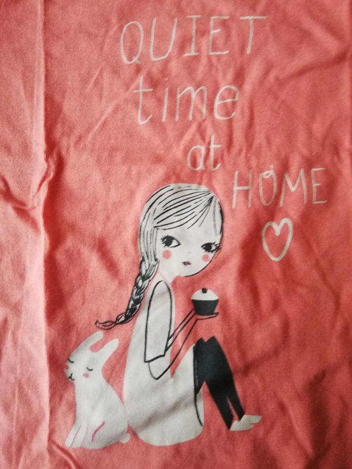 Tee shirt manches longues corail 4 ans Kiabi - photo numéro 2