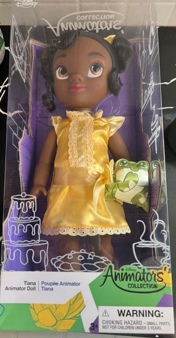 Poupée Disney animator Tiana neuve