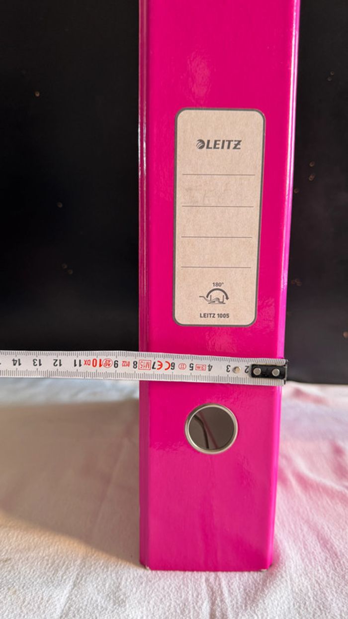 Classeur à levier Leitz Rose - photo numéro 7