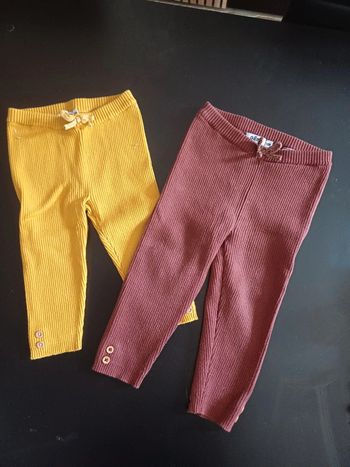 Leggings coton cotelé gémo