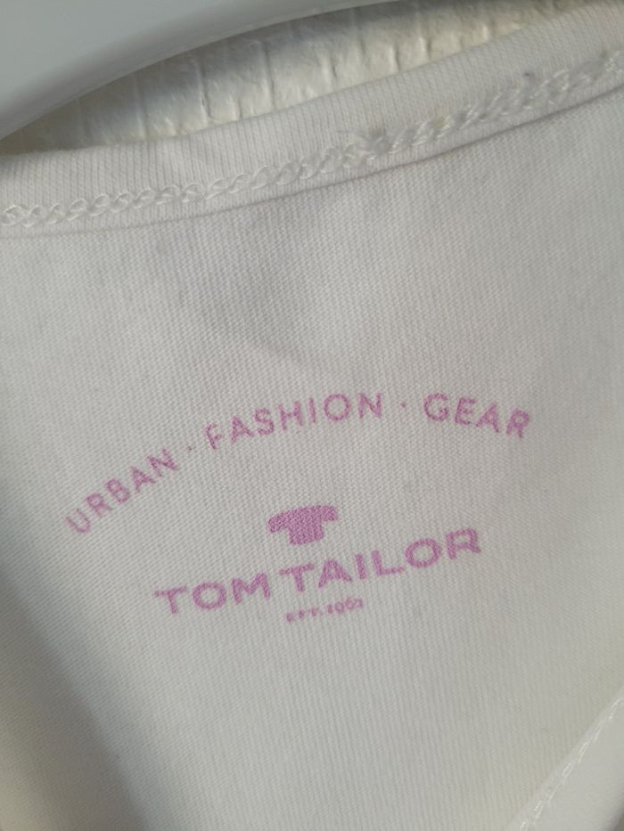 T-shirt écru Tom Tailor 4/5 ans TBE - photo numéro 5