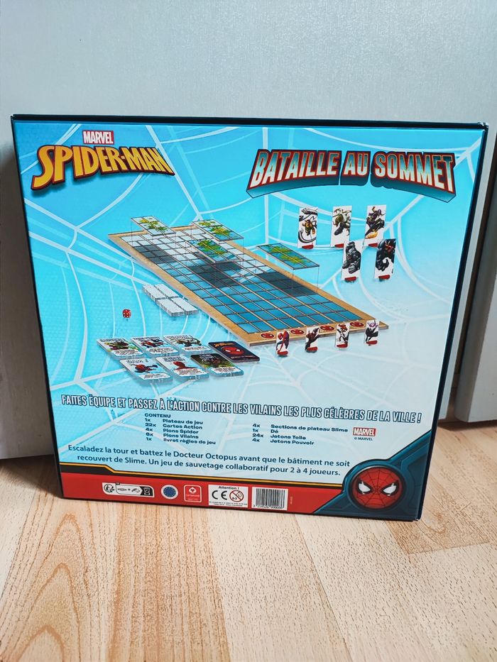 Jeu de société Spiderman "La Bataille au sommet" - photo numéro 2