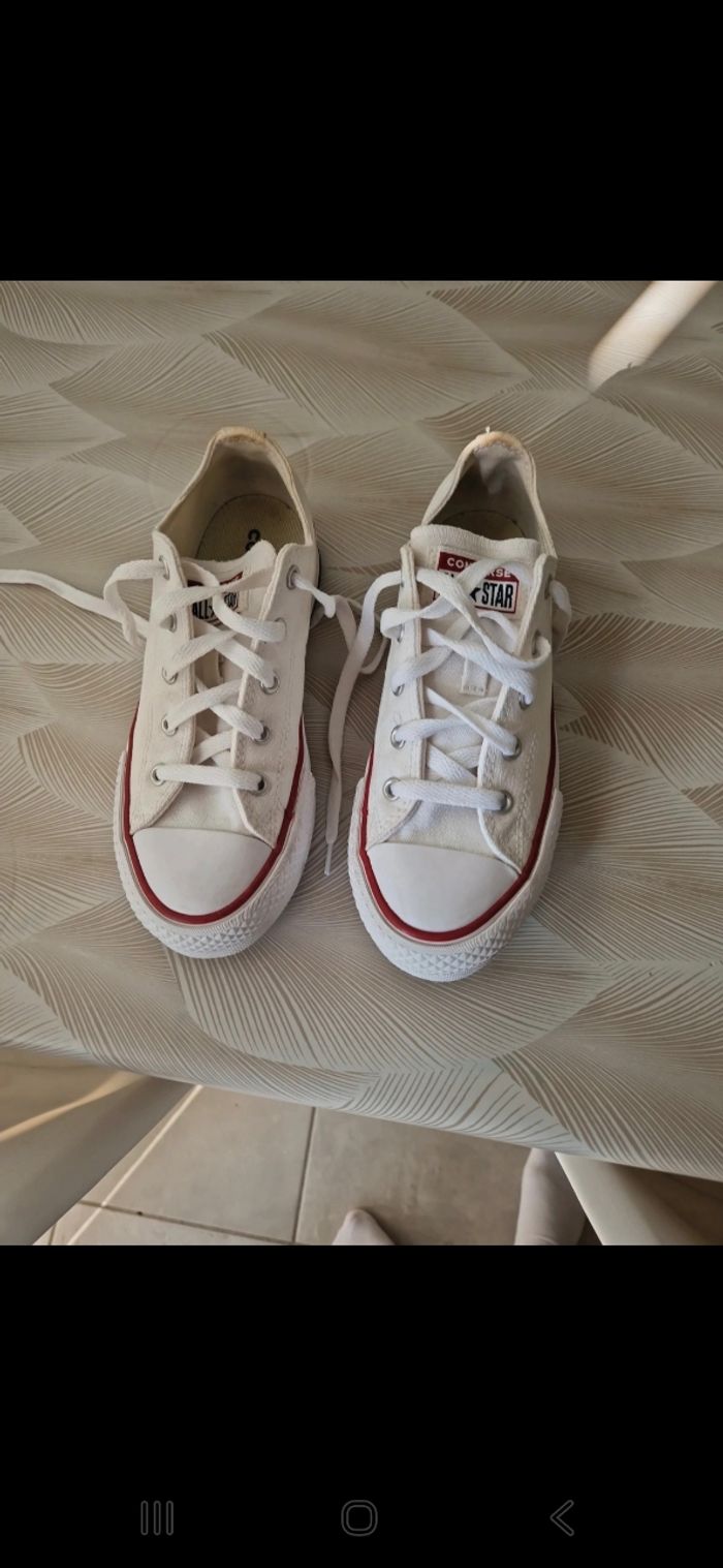 Converse fille semelle epaisse