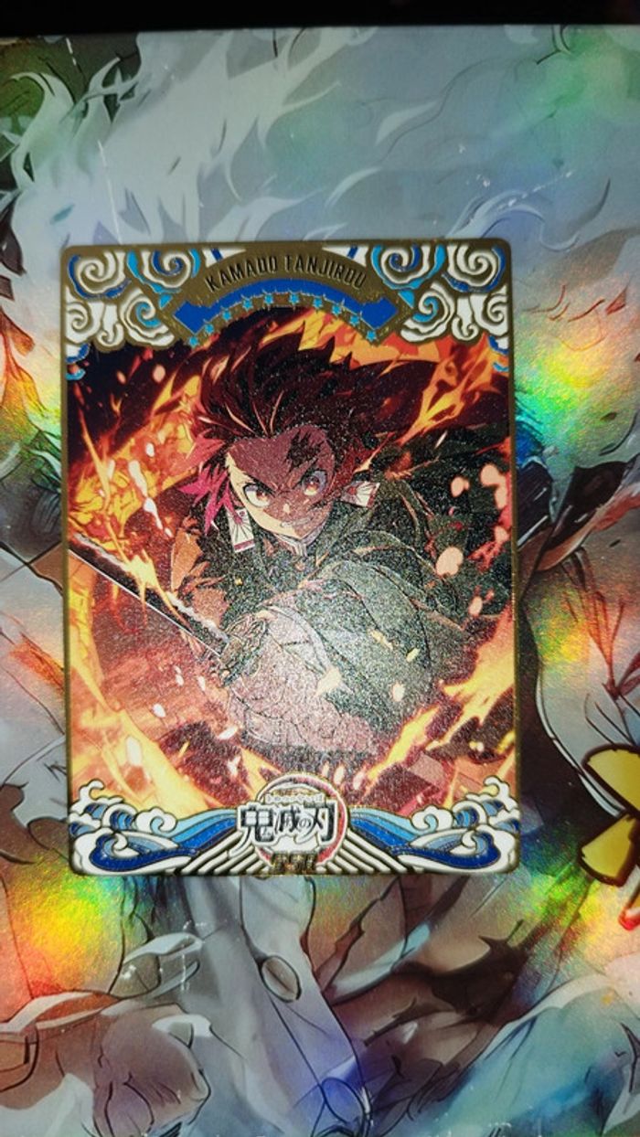Goddess Story Metal Card SSR Tanjiro Kamado Demon Slayer Kimetsu No Yaiba