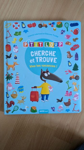 Livre p'tit loup cherche et trouve