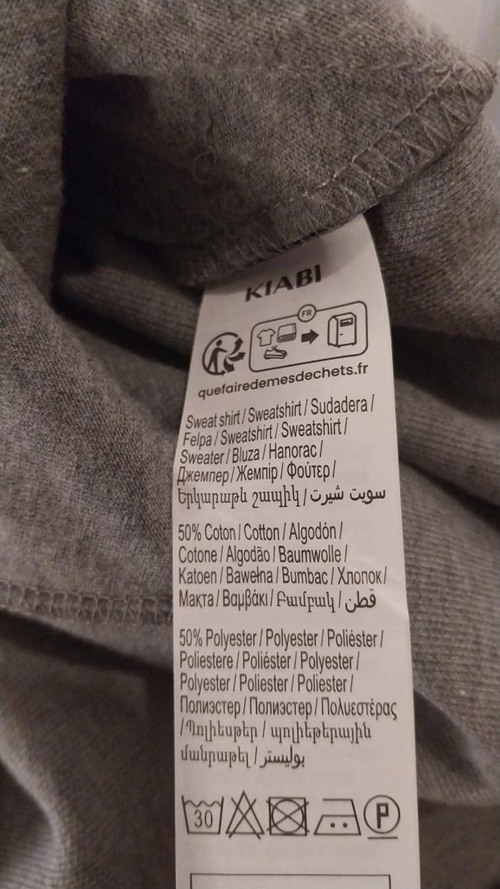 Pull homme T.7XL Kiabi - photo numéro 7