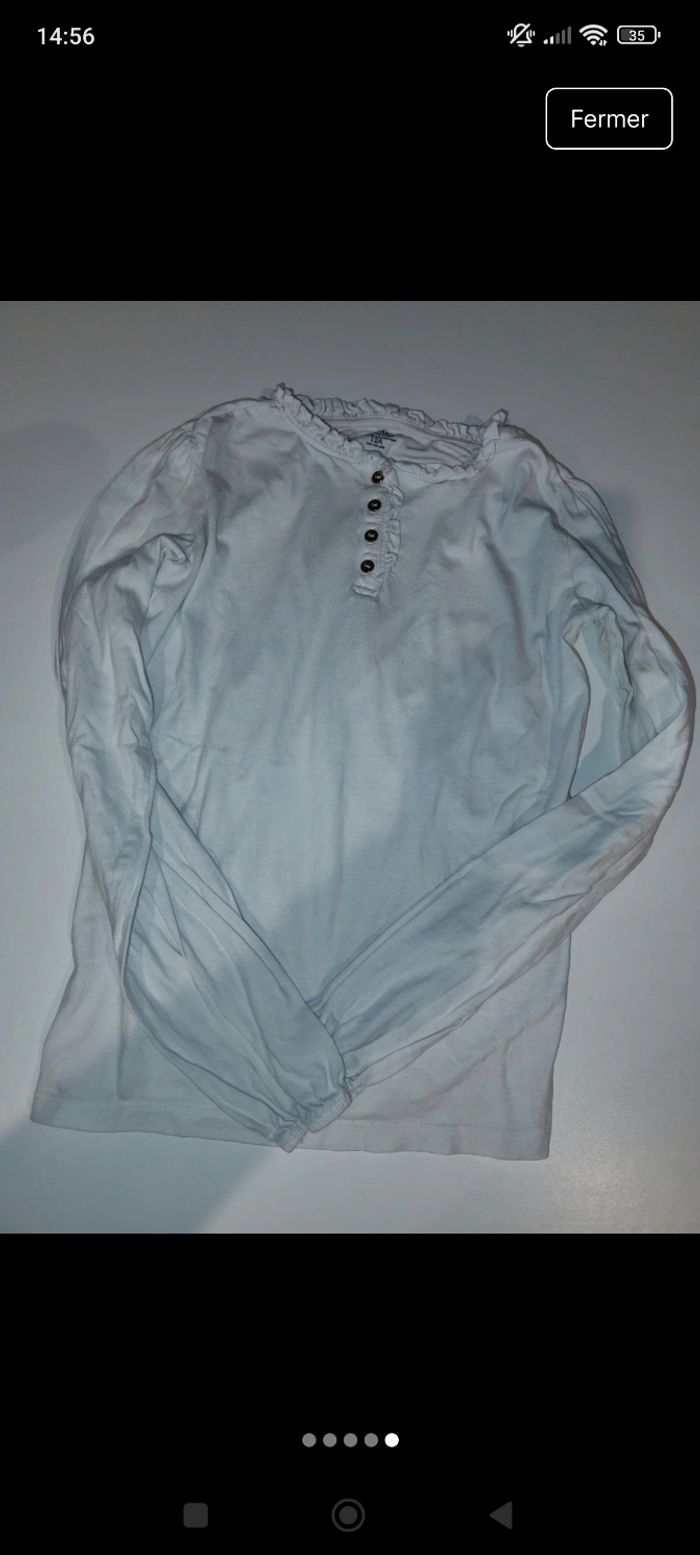 Lot tee shirts fille 12 ans - photo numéro 5