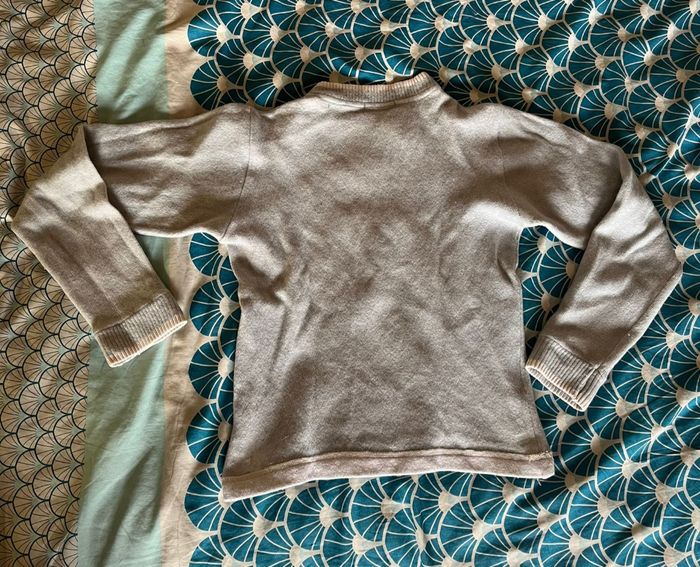 Pull bleu clair col V - photo numéro 5