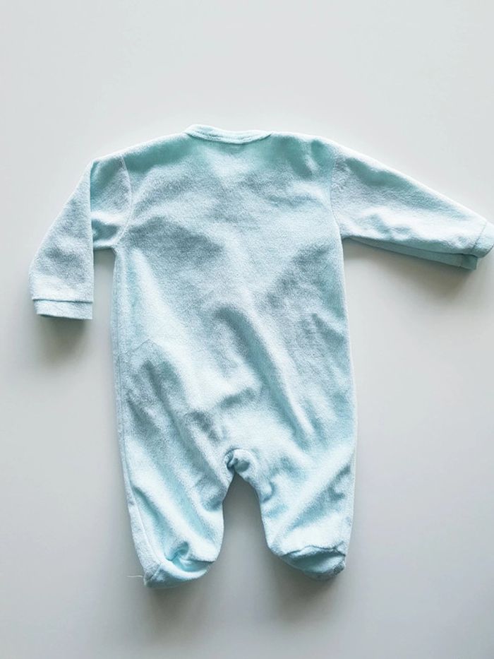 Grenouillère / pyjama une pièce / dors bien en velours (1 mois) - photo numéro 4
