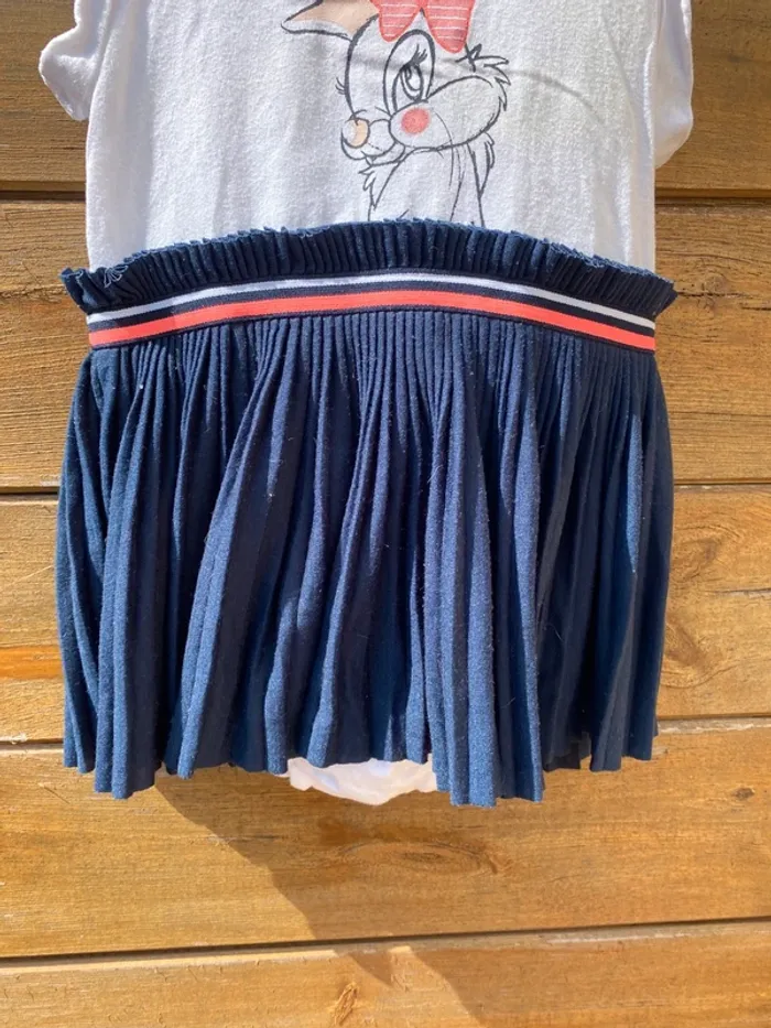 Robe panpan lapin Bambi daisy thumper Disney été fille 18 mois - photo numéro 3