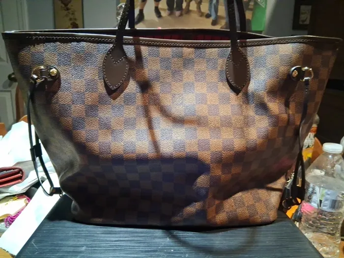Louis Vuitton Neverfull MM toile marron - photo numéro 3