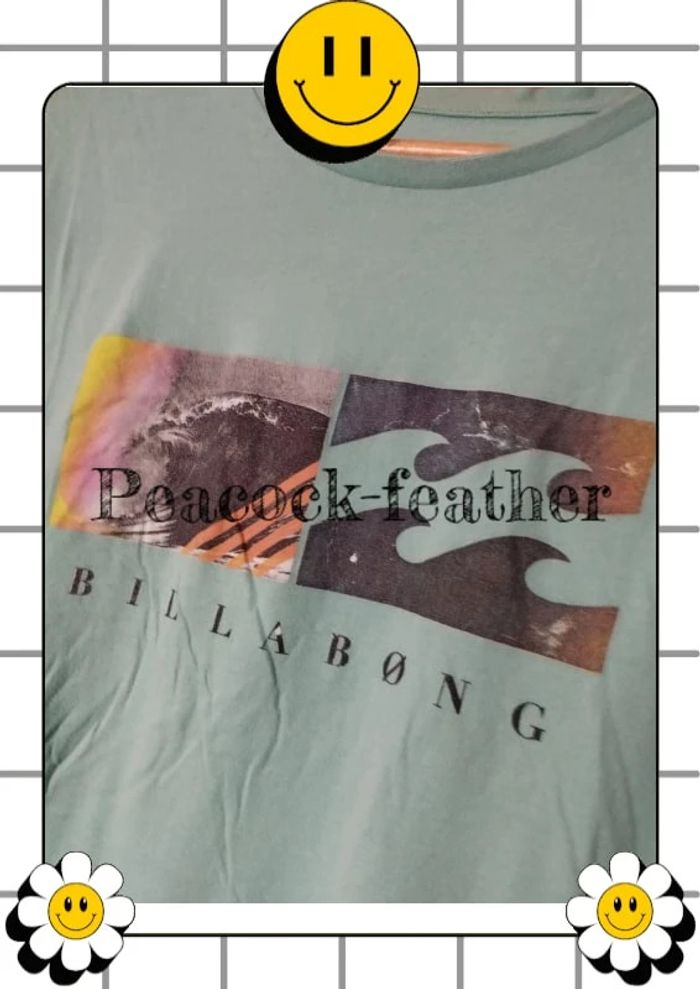 T-shirt bleu mint xxl homme billabong - photo numéro 2