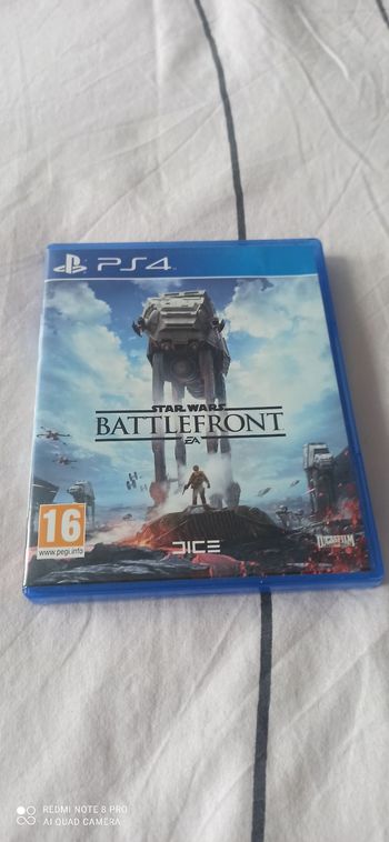 Jeu ps4 star Wars Battlefront
