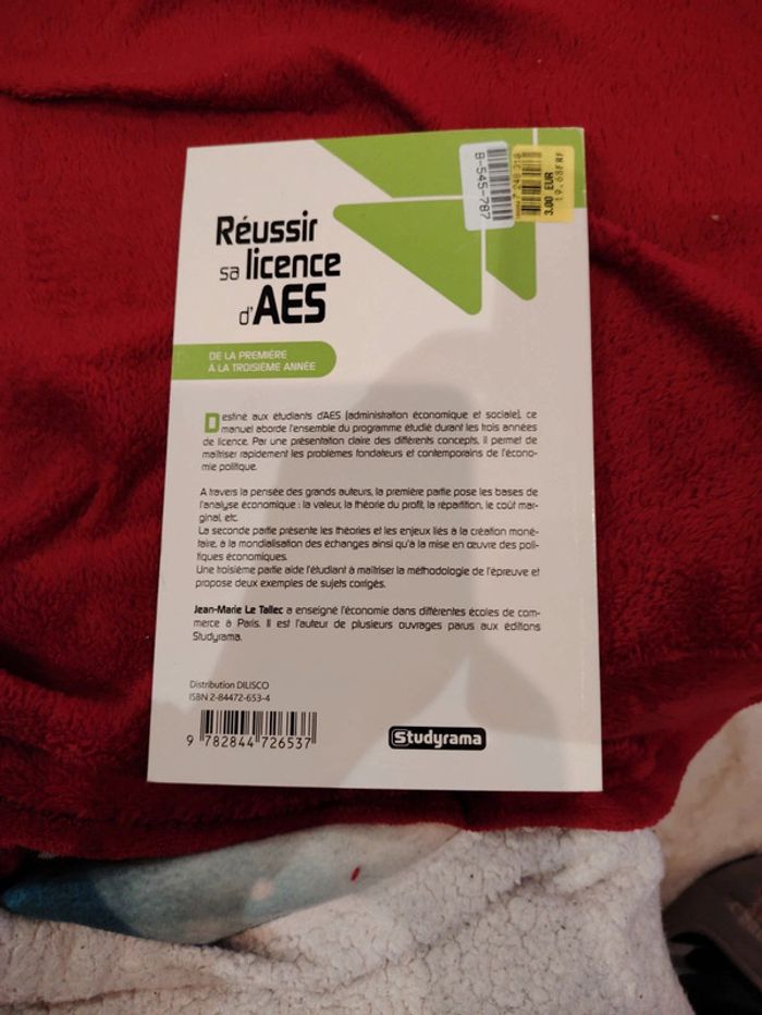 Livre réussir sa licence d'AES tbe - photo numéro 2