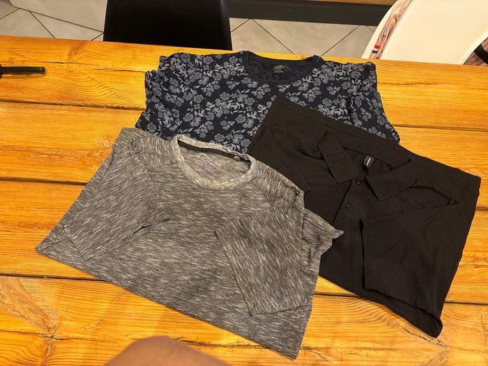 Lot de 5 pull et 3 t-shirt Homme taille L - photo numéro 5