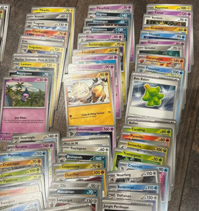 🔥 Lot de 100 cartes Pokémon - mini prix - photo numéro 5
