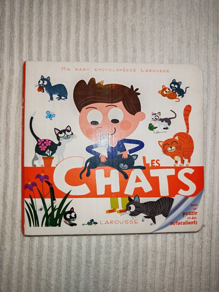 Livre les chats ma baby encyclopédie Larousse