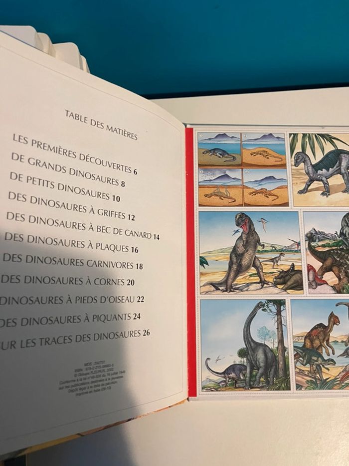 Livre l’imagerie des dinosaures éditions Fleurus - photo numéro 5