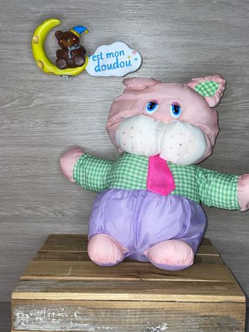 BKN14 doudou chat 🐱 en toile