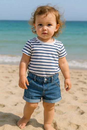 Short en jeans Obaibi