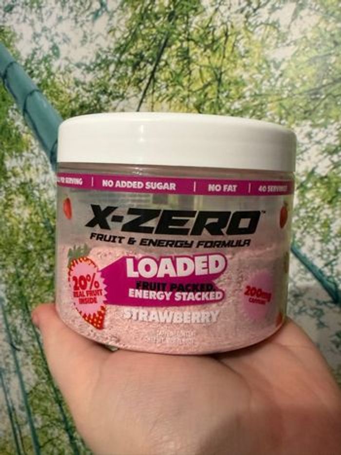 Pot de X-Zero Strawberry Loaded