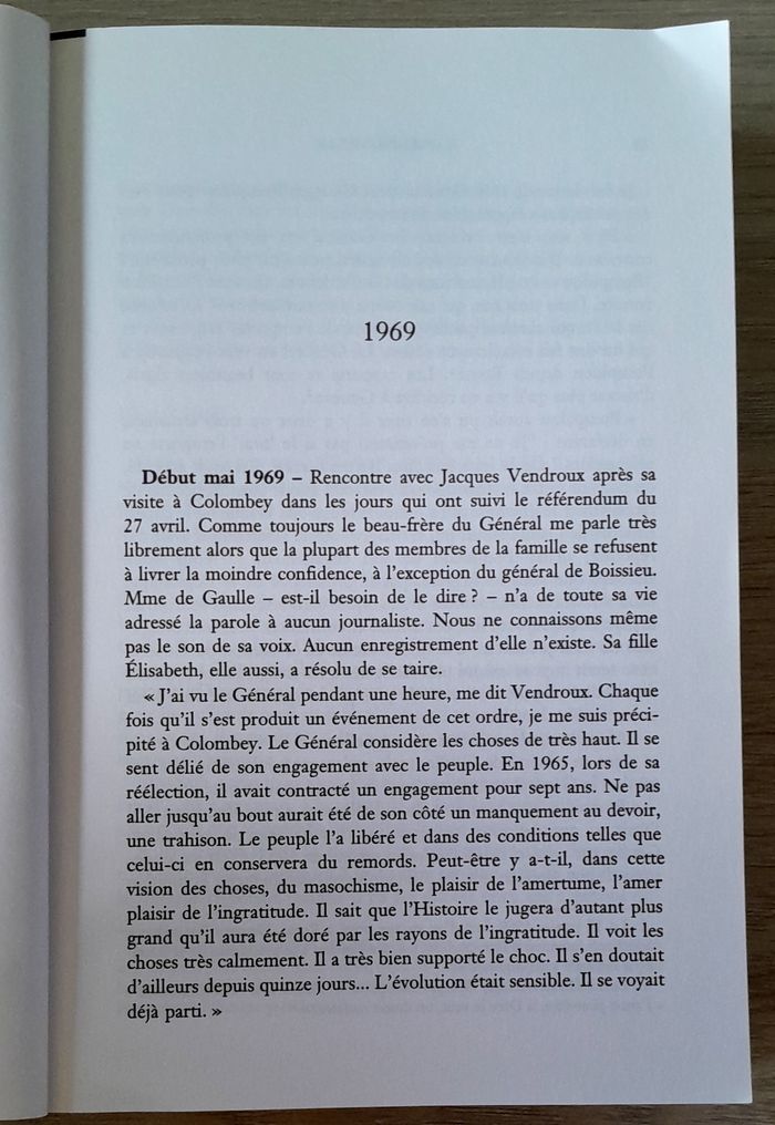 Jean Mauriac - L'après de Gaulle notes confidentielles 1969-1989 - photo numéro 5