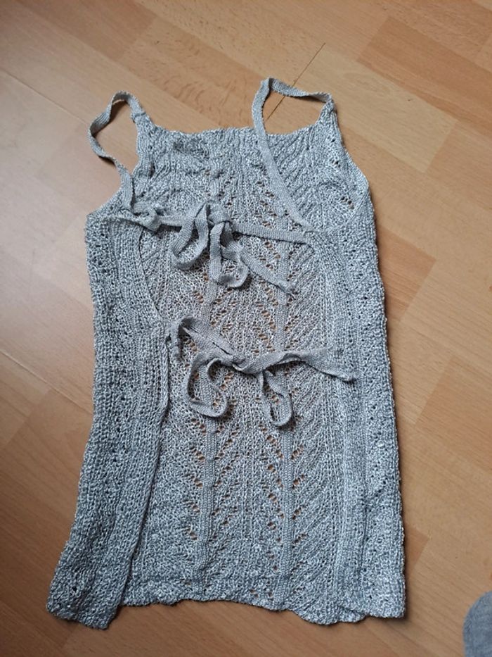 Tee-shirt brillant dos nu 8ans #stefanel - photo numéro 5