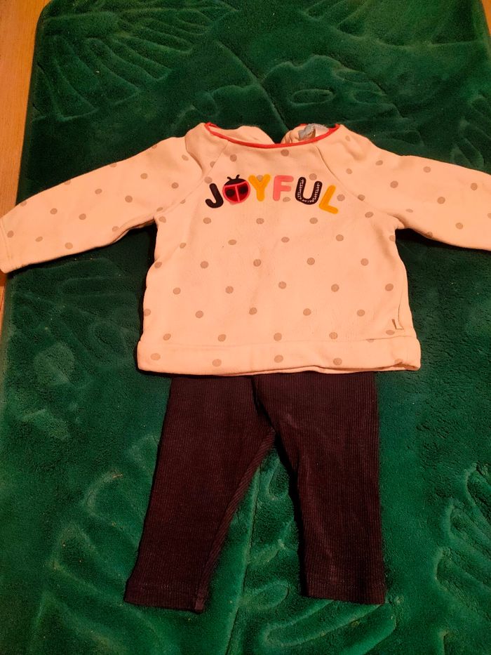 Ensemble fille 3 mois