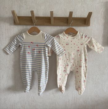 Lot pyjamas fille 3 mois