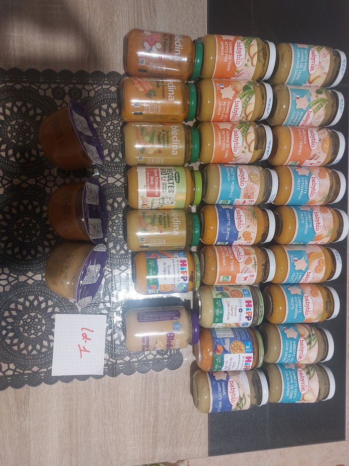 28 pots 6/8mois bledina babybio jour/nuit - photo numéro 9
