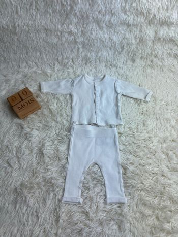👶 Tenue de naissance blanche – Taille 0 mois