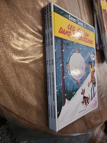 Lot de 3 bande dessinée : Lucky Luke