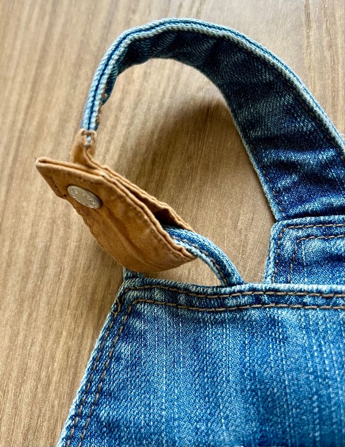 Salopette en jean bleue bébé - Obaïbi - photo numéro 7